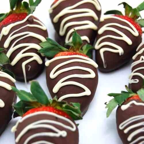 After 24 hours (or so), remove the strawberries from the jar of vodka and pat dry. Then dip into your favorite melted chocolate