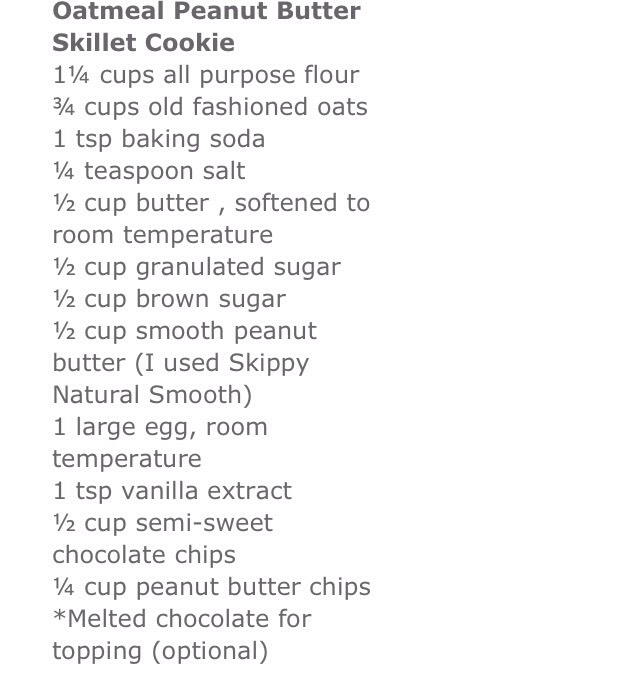 Chocolate pecan pie skillet cookie