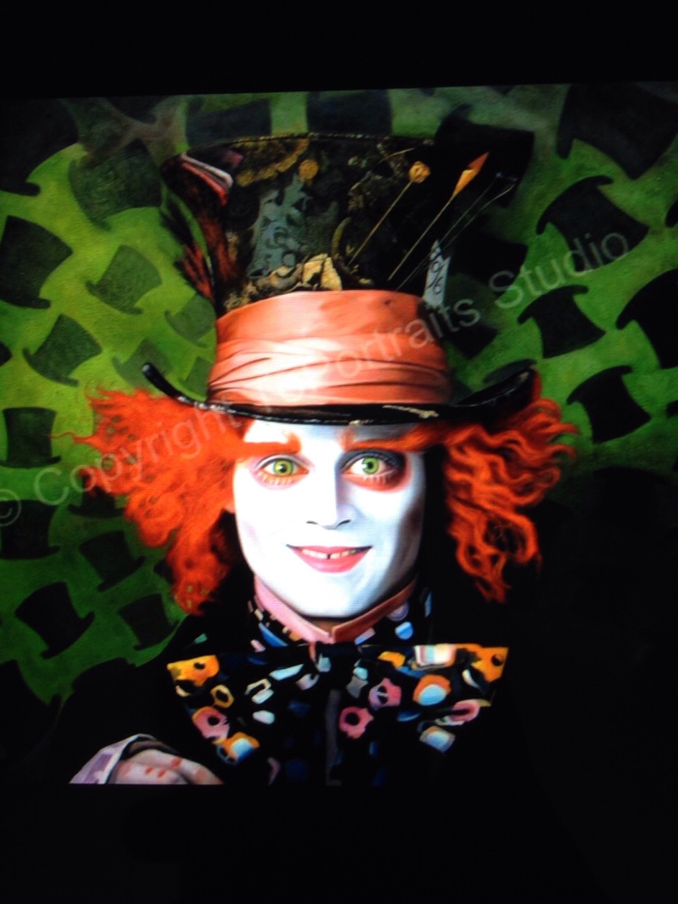 Alice In Wonderland Inspired Face Paint
