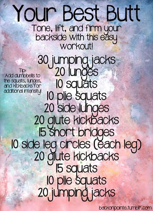Saturday workout.