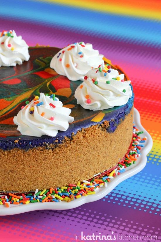 Rainbow Cheesecake 