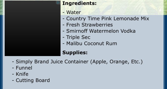 Most Amazing Sneaky Beach Coctail!