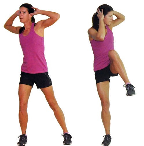 side side side - 30 each side  ( count doubles ) 