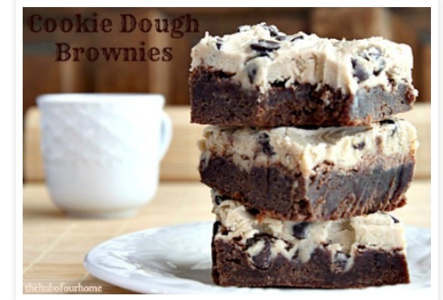 Cookie Dough Brownies