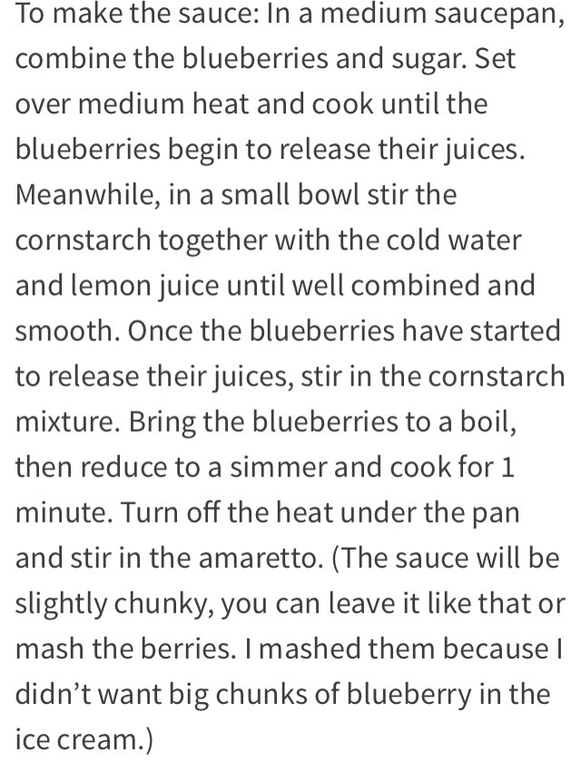 Creamy Blueberry Cheesecake Ice Cream 
