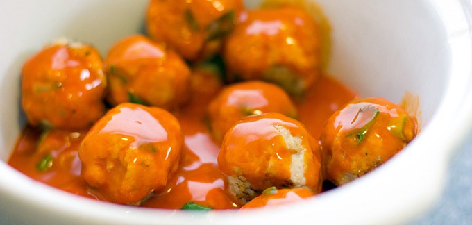 Buffalo Chicken Meatballs?!