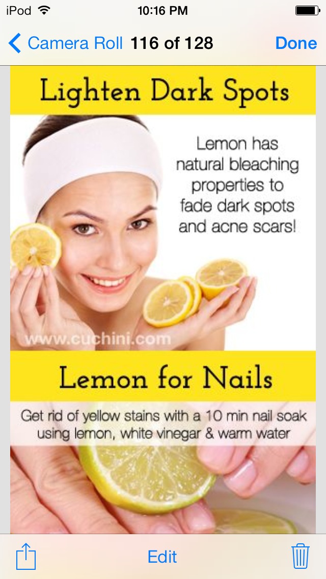 Lemon tips