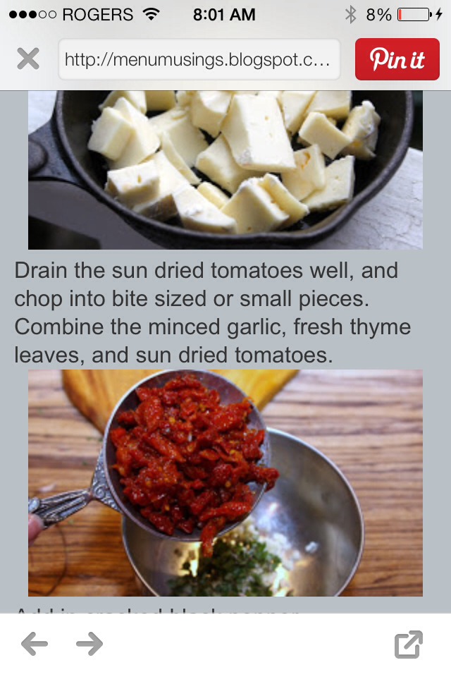 Baked Brie And Sundried Tomato Dip!