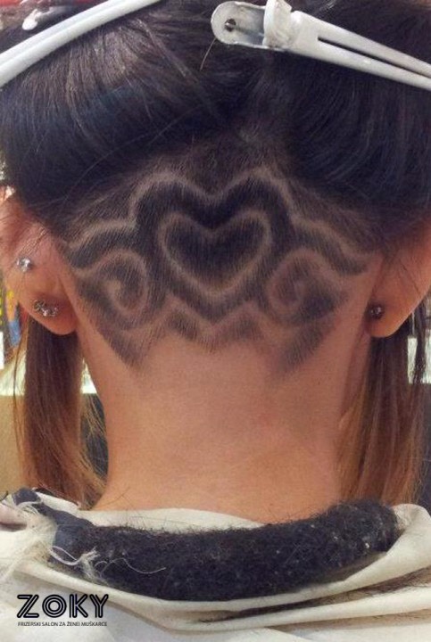 Hair tattoos 