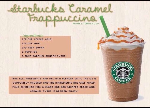 Starbucks Caramel Frappe