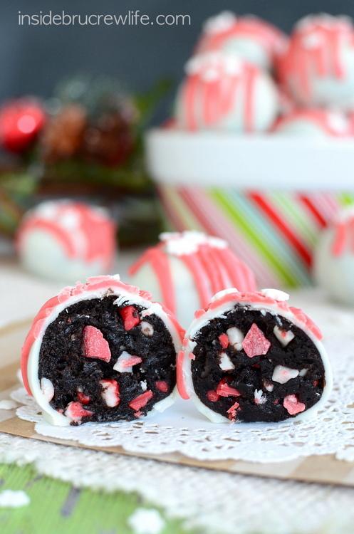 Peppermint Crunch Oreo Truffles 