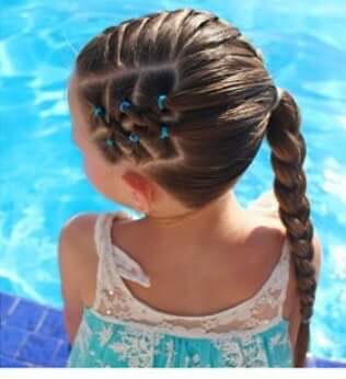 💕28 Braided & Knotted Hairdos For Little Girls💕