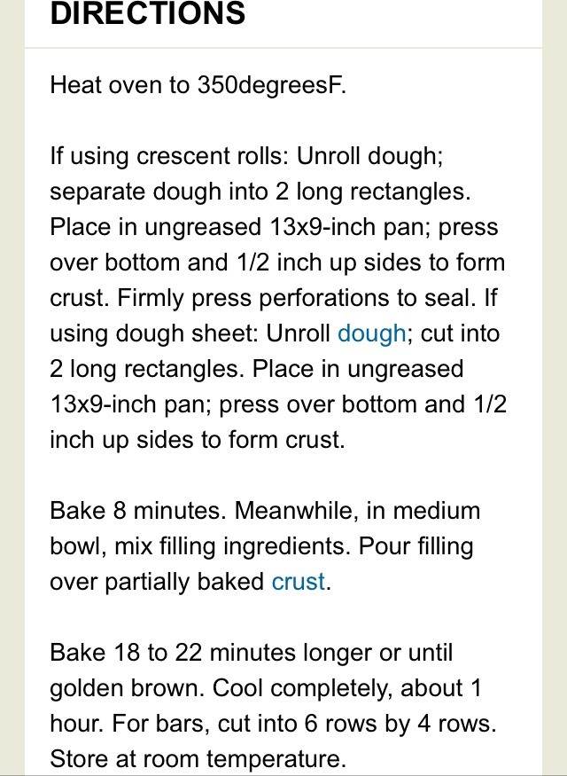 💖Quick Croissant Pecan Pie Bars!💖