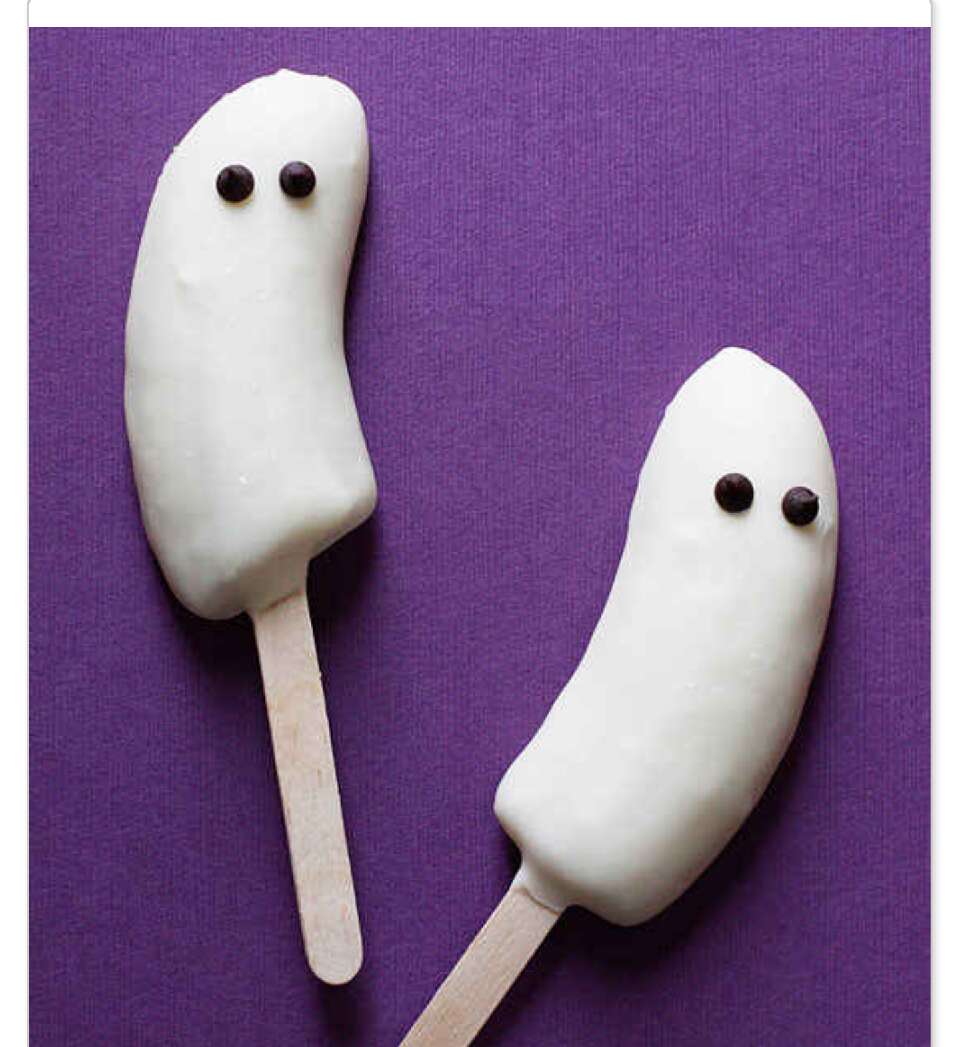 Frozen BOO-nana pops!