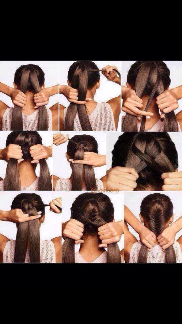 Fun Hair Styles Step By Step