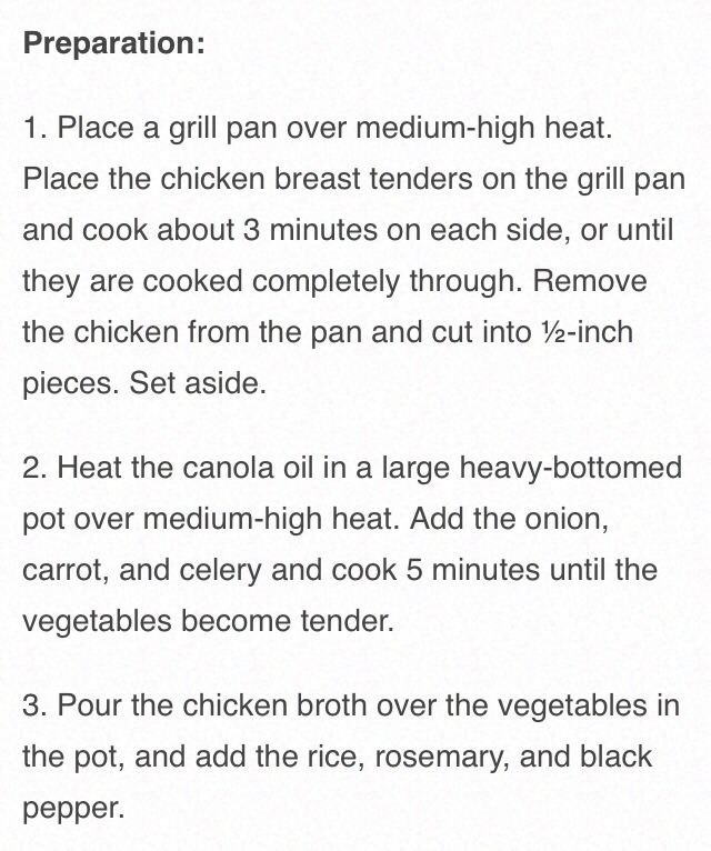 Classic Chicken And Rice Soup