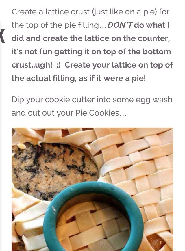 Apple Pie Cookies 🍪🍎