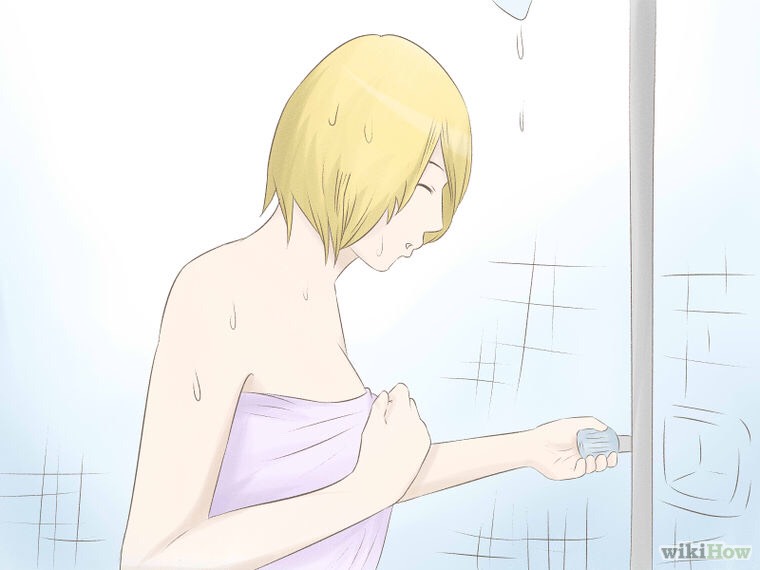 Make sure to turn off the water before you shave or it will be a waste of water
- your could even step out of the shower if you want to