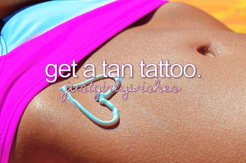 Squeeze on a bit of Elmira glue and doodle the design you want on your belly or wherever you want your tan tatoo😍 then after an 1hr you'll be tanned!🙌 and peel of the Elmira glue and there you go ur tan tatoo is on you 💁✌️❤️