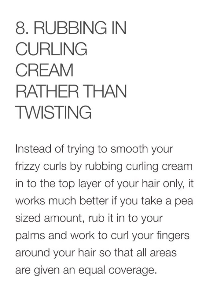 Mistakes You Are Probability Making When Applying Hair Products