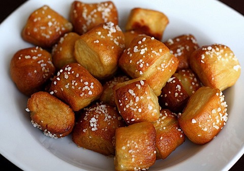 Homemade Soft Pretzel Bites 