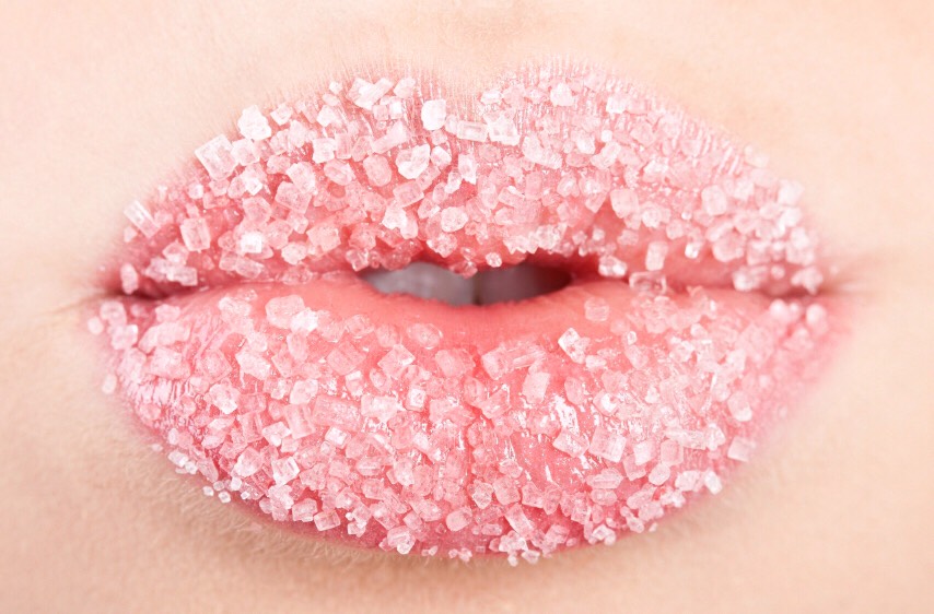 Expholiate your lips bye putting it on get a toothbrush and brush your lips till smooth 