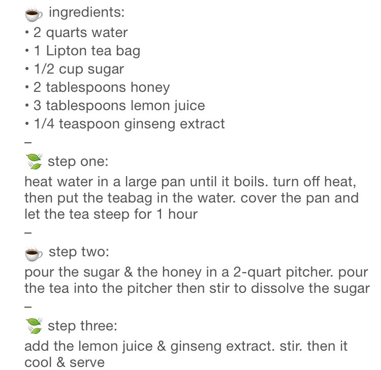 Arizona Tea Recipe!