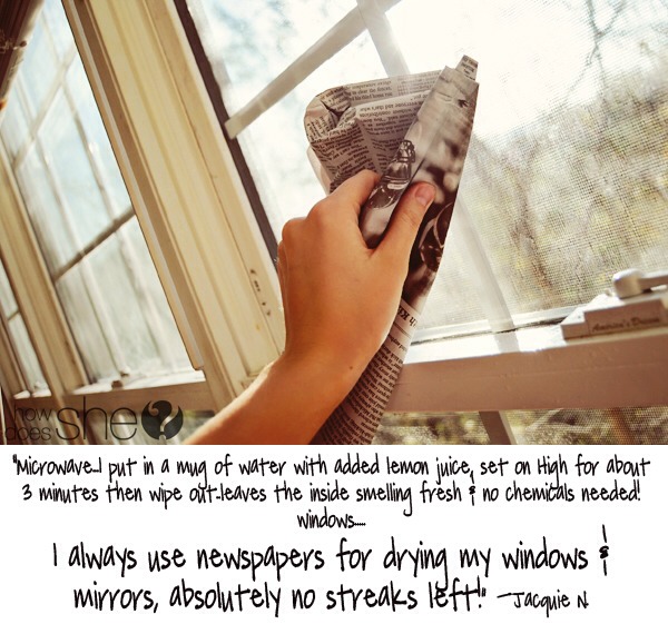 Cleaning Tips For The House