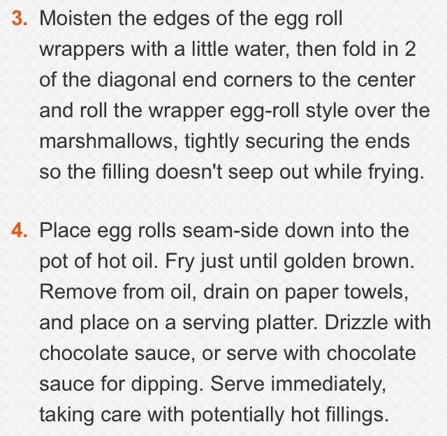 🔥Crispy S'mores Spring Rolls!🔥