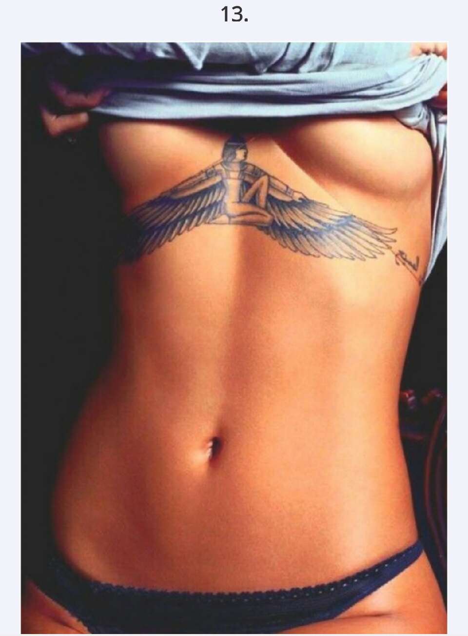 30 Sexy Under Breast Tattoos  You Won't  Be Able To Take Your Eyes Off Of!