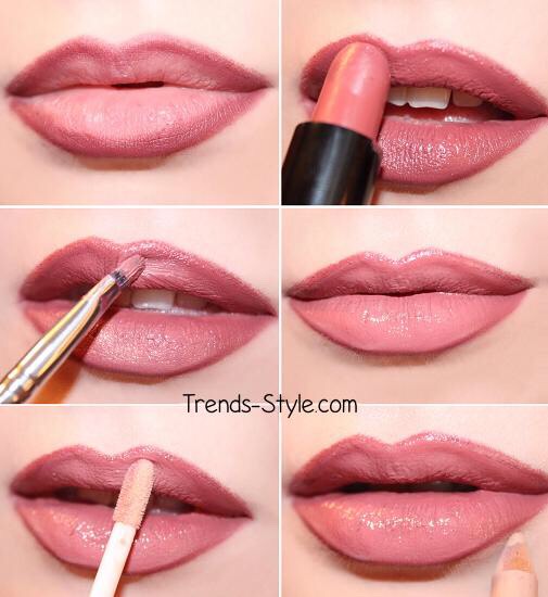 Gorgeous nude lips 💋👌🏻