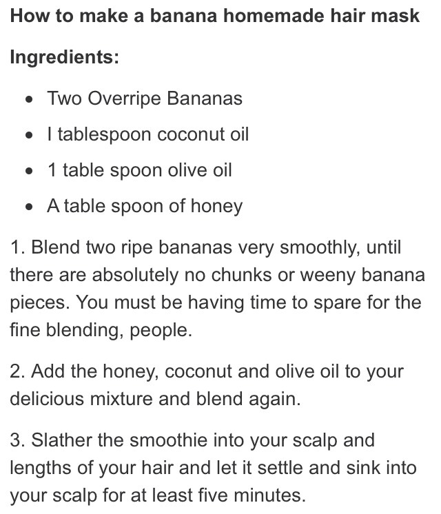 DIY Hair Masks That Make Your Hair Grow Longer And Healthier💆💁
