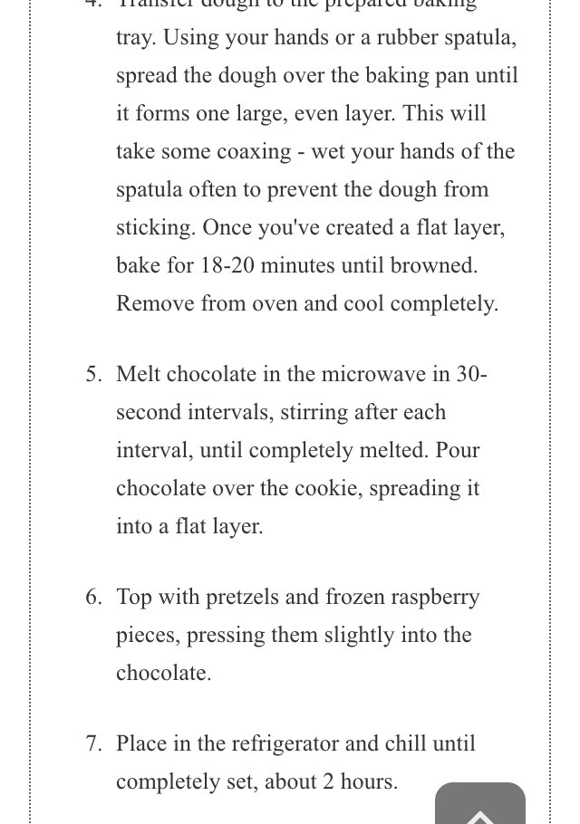 Chocolate Chop Raspberry Pretzel Bark 