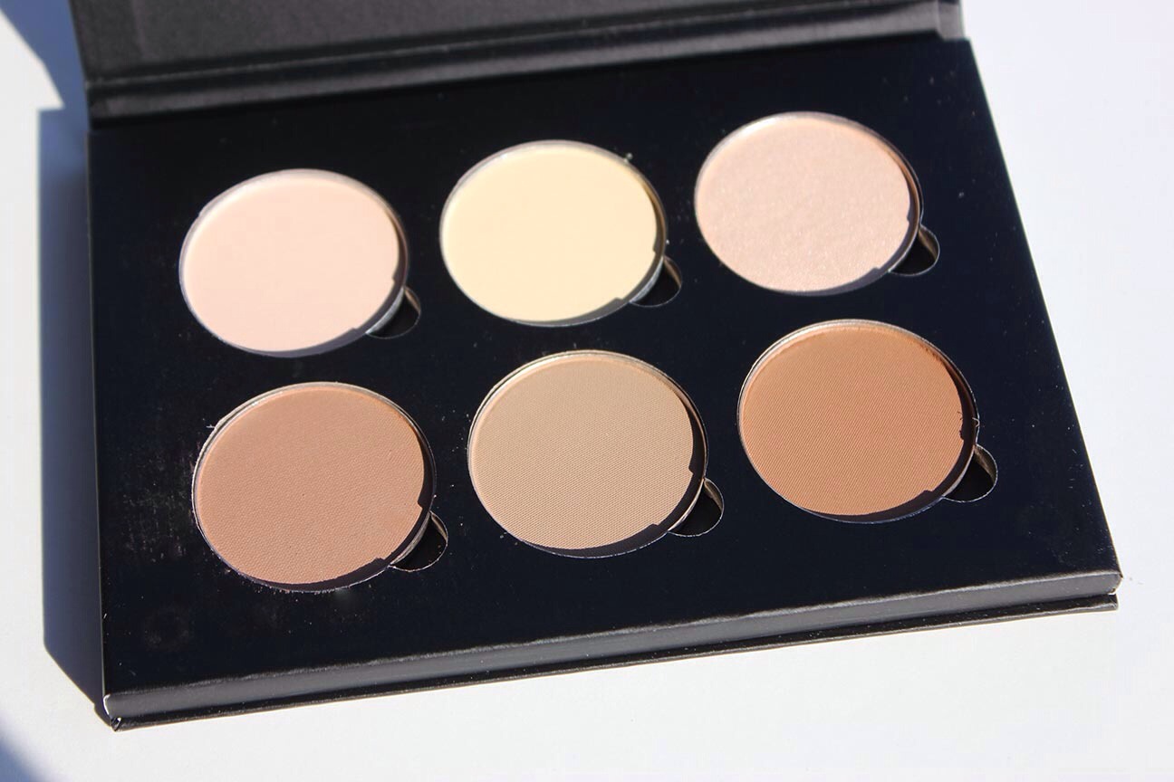 After applying my  favorite foundation by Mac I used the Anastasia contour kit to highlight and contour. 