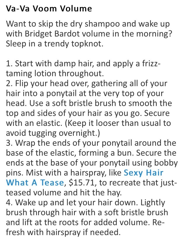 5 Overnight Hairstyles !! ❤️