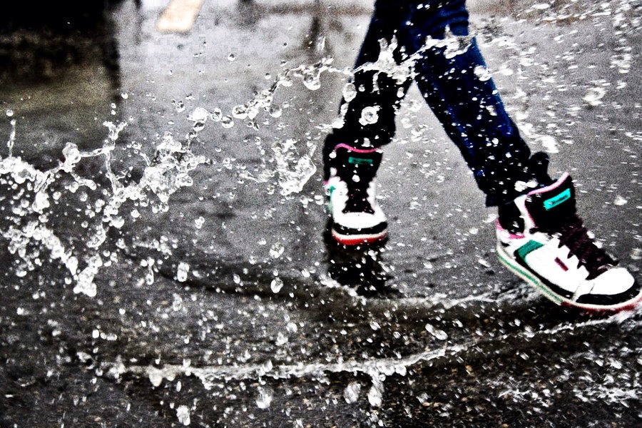 Dance in the rain with a friend, its a fun and a great thing to do!π