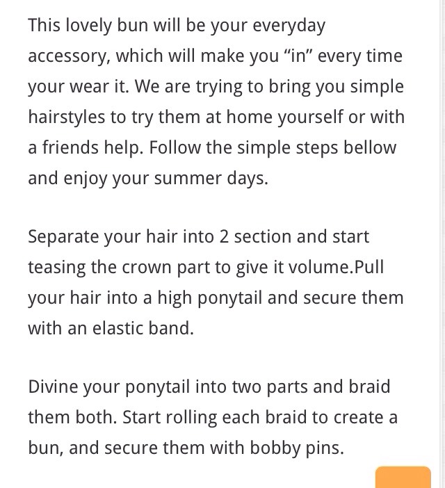 Simple High Bun Tutorial 🎀🎀