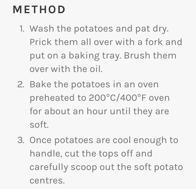 Find Foods For Kids Baked Potato Mice 