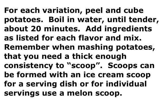 😜Chocolate Mashed Potatoes😜