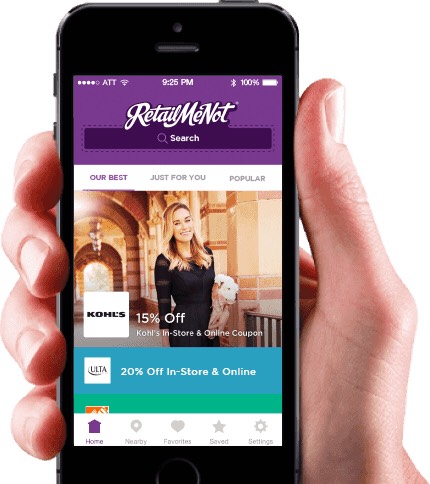 RetailMeNot is a wonderful app that's has the latest and best sales in all your favorite stores that you can use anytime, in-store and online compounds and sales. 