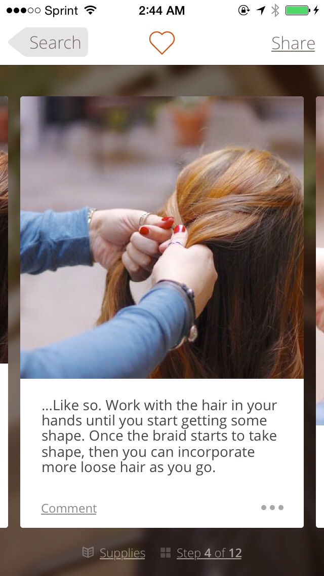 Make A Side Fish Tail Braid