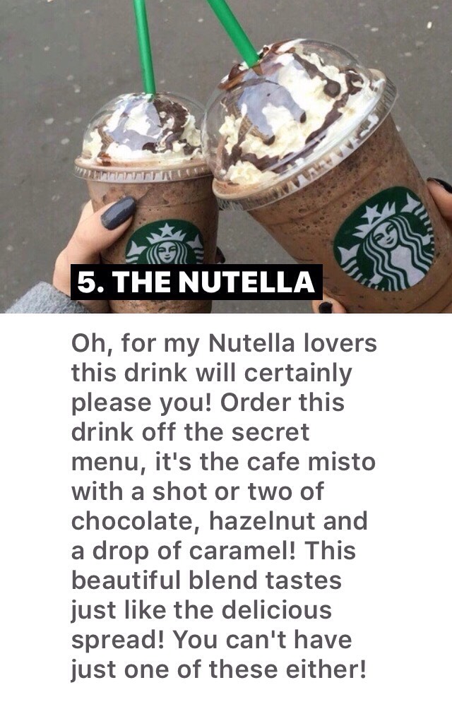 29 BEST STARBUCKS DRINKS 