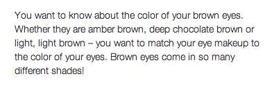 11 Makeup Tricks For Those With Brown Eyes