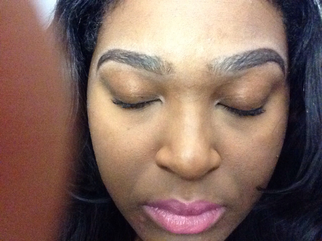 After you outline, you should have your desired shape 