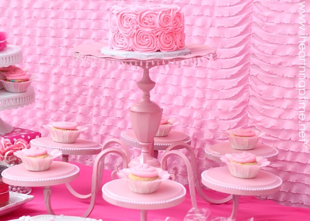 Chandelier Cake And Cupcake Stand DIY 