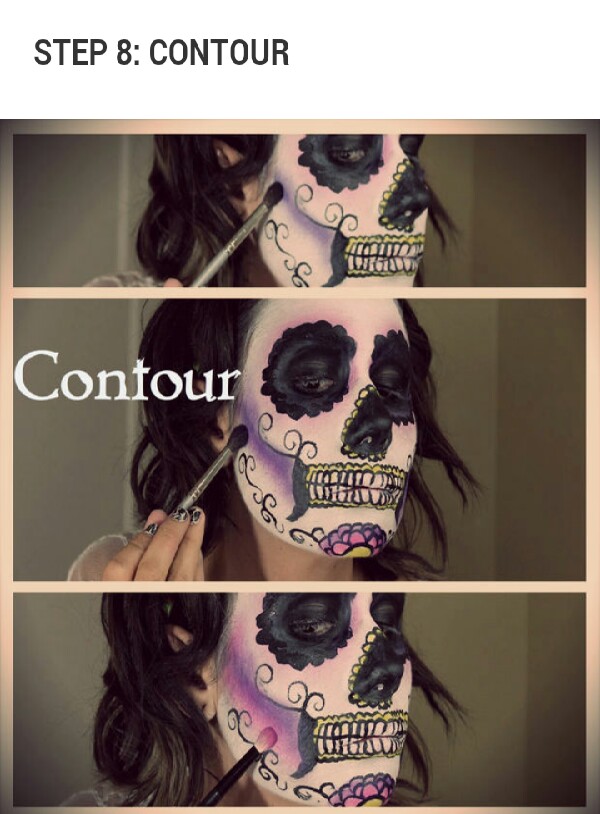 Sugar Skull Makeup Tutorial!! Just In Time For Halloween!! #tipit