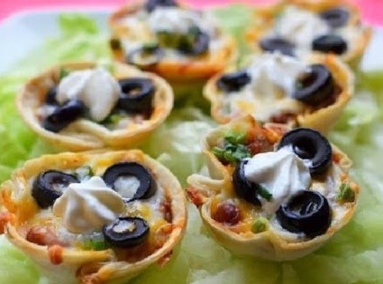 Mini Tacos Bowls!! 