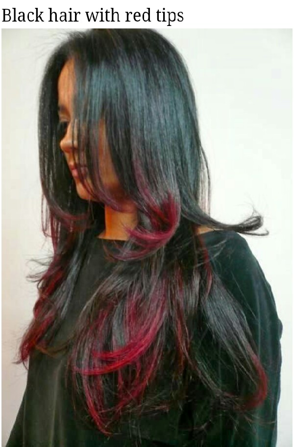 Black And Red Hair Ideas! 