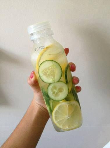 Cucumber, lemon and lime