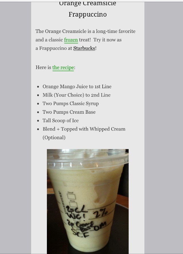 14 Starbucks Secret Menu Drinks
Recipes ...πππ